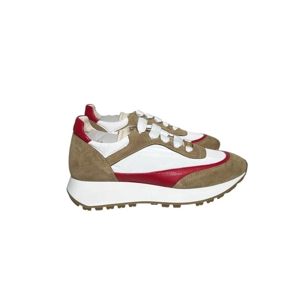 Lita By Ciara Multicolor Sport Trainer Sneaker In Red/White Size 37 EU 6.5-7 US